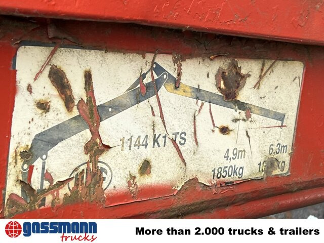 Abrollcontainer mit Kran, HMF 1144 K1 TS, 21m³ - Contentor ampliroll: foto 5 Abrollcontainer mit Kran, HMF 1144 K1 TS, 21m³ - Contentor ampliroll: foto 5