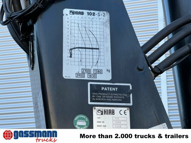 Abrollcontainer mit Kran Hiab 102-S-2, Hochstand - Contentor ampliroll: foto 5 Abrollcontainer mit Kran Hiab 102-S-2, Hochstand - Contentor ampliroll: foto 5
