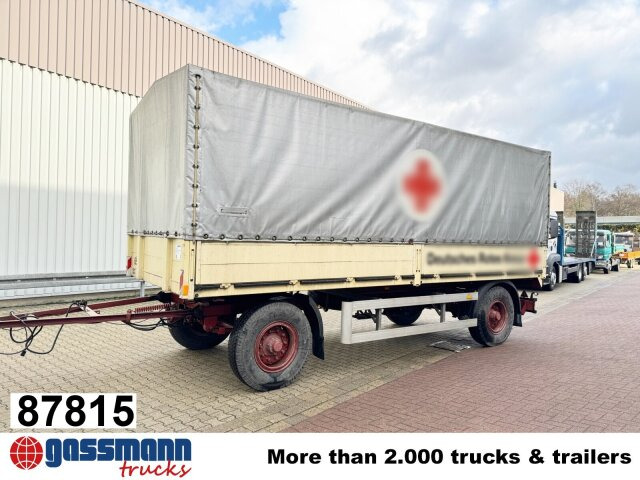 Bauer-Zeppelin Pritschenanhänger - Reboque plataforma/ Caixa aberta: foto 1 Bauer-Zeppelin Pritschenanhänger - Reboque plataforma/ Caixa aberta: foto 1