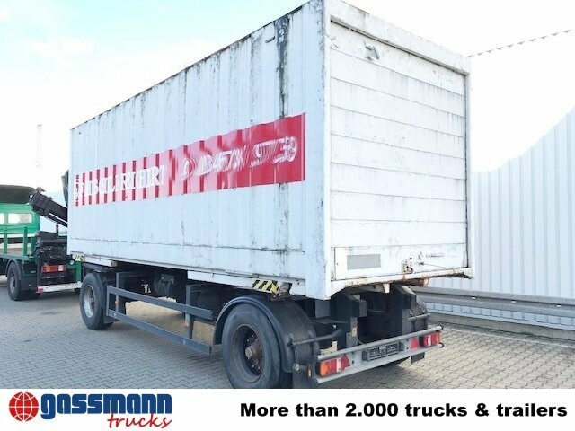 Brüggen Wechselbrücke Koffer - Reboque transportador de contêineres/ Caixa móvel: foto 3 Brüggen Wechselbrücke Koffer - Reboque transportador de contêineres/ Caixa móvel: foto 3