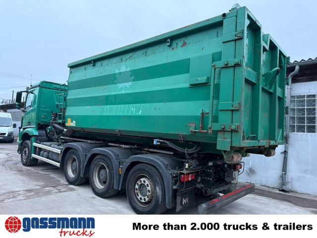 Abrollcontainer mit Kran Jonsered 1300RS83 - Camião, Camião grua: foto 2 Abrollcontainer mit Kran Jonsered 1300RS83 - Camião, Camião grua: foto 2