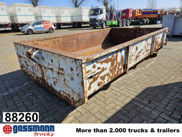 City-Abrollcontainer mit Flügeltüren ca. 6m³ - Camião: foto 1 City-Abrollcontainer mit Flügeltüren ca. 6m³ - Camião: foto 1