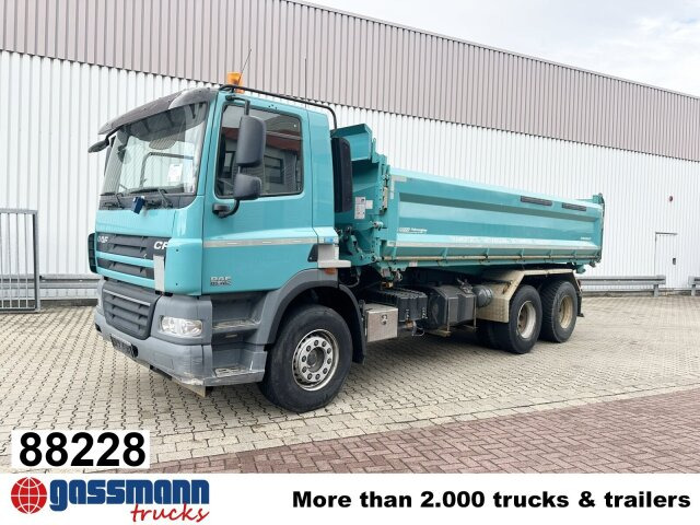 DAF CF 85.460 6x4, Bordmatik links - Camião basculante: foto 1 DAF CF 85.460 6x4, Bordmatik links - Camião basculante: foto 1