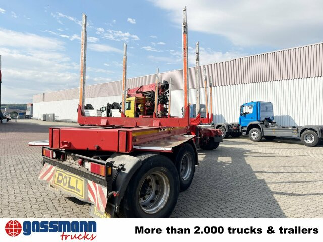 Doll A321, Ausziehbar von 10,7m-15,2m, 2x Lenkachse - Semi-reboque transporte de madeira: foto 3 Doll A321, Ausziehbar von 10,7m-15,2m, 2x Lenkachse - Semi-reboque transporte de madeira: foto 3