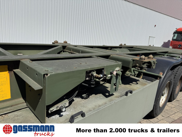 Doll U-74.0 3-Achs Containerchassis, 2x20/20/30/40ft, - Semi-reboque transportador de contêineres/ Caixa móvel: foto 2 Doll U-74.0 3-Achs Containerchassis, 2x20/20/30/40ft, - Semi-reboque transportador de contêineres/ Caixa móvel: foto 2