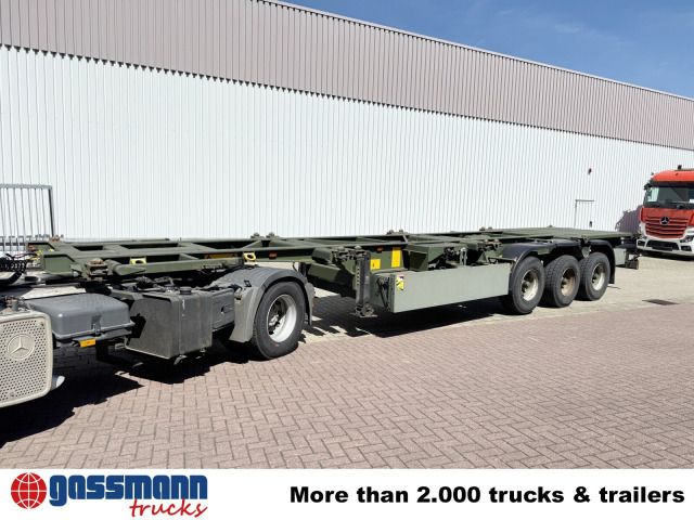 Doll U-74.0 3-Achs Containerchassis, 2x20/20/30/40ft, - Semi-reboque transportador de contêineres/ Caixa móvel: foto 5 Doll U-74.0 3-Achs Containerchassis, 2x20/20/30/40ft, - Semi-reboque transportador de contêineres/ Caixa móvel: foto 5