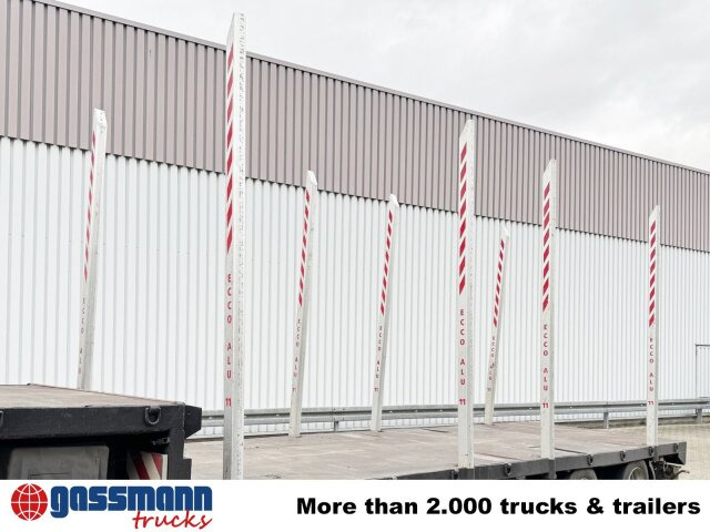 ECCO ALU Schemel/Rungen, 12x Neuwertig - Camião de transporte de madeira: foto 3 ECCO ALU Schemel/Rungen, 12x Neuwertig - Camião de transporte de madeira: foto 3