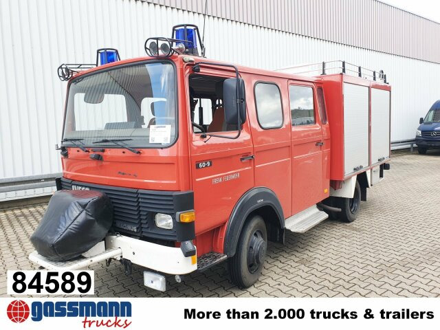 Iveco 60-9A Doka 4x2, LF8 - Carro de bombeiro: foto 1 Iveco 60-9A Doka 4x2, LF8 - Carro de bombeiro: foto 1