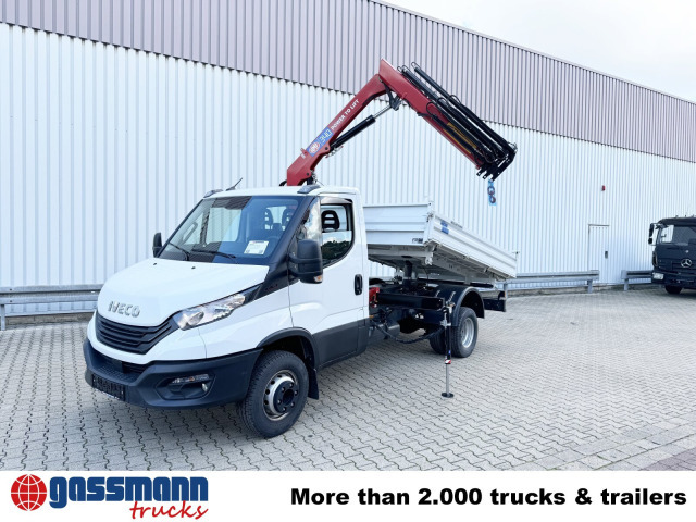 Camião basculante, Camião grua novo Iveco Daily 70C18H 4x2 mit Kran HMF 340-K3, Funk: foto 8