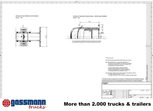 Camião chassi novo Iveco Daily 72C18H/P DK 4x2, Nebenantrieb: foto 6