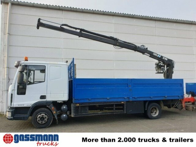 Iveco Euro Cargo ML 80 E 18, Hiab Kran 060-2 - Camião de caixa aberta/ Plataforma, Camião grua: foto 5 Iveco Euro Cargo ML 80 E 18, Hiab Kran 060-2 - Camião de caixa aberta/ Plataforma, Camião grua: foto 5
