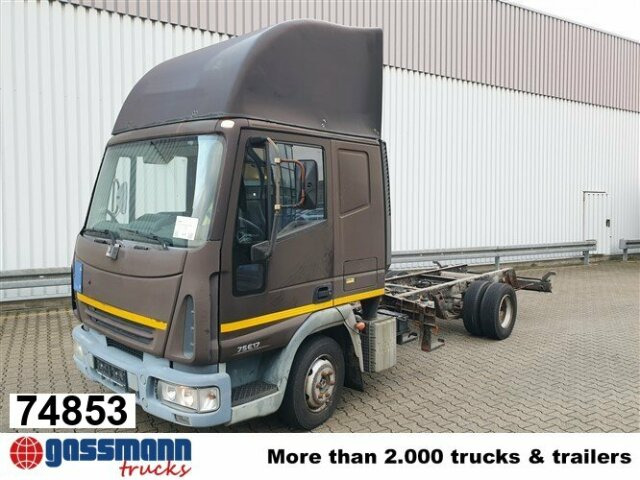 Iveco EuroCargo 75 E 17/4x2, 6x VORHANDEN! - Camião furgão: foto 1 Iveco EuroCargo 75 E 17/4x2, 6x VORHANDEN! - Camião furgão: foto 1