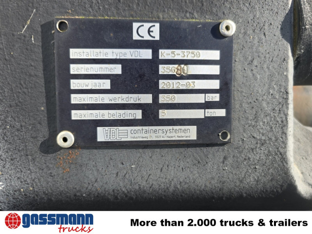 Iveco EuroCargo ML 75 E 16 VDL Cityabrollanlage - Camião polibenne: foto 4 Iveco EuroCargo ML 75 E 16 VDL Cityabrollanlage - Camião polibenne: foto 4