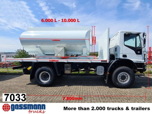 Iveco EuroCargo ML150E24 WS 4x4, Euro3 - Camião cisterna: foto 1 Iveco EuroCargo ML150E24 WS 4x4, Euro3 - Camião cisterna: foto 1