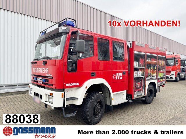 Iveco EuroFire FF 100 E 21 WR tector 4x4 Doka, LF 8/6 - Carro de bombeiro: foto 1 Iveco EuroFire FF 100 E 21 WR tector 4x4 Doka, LF 8/6 - Carro de bombeiro: foto 1
