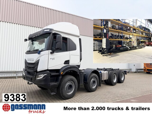 Iveco T-Way AT410T51/58 8x4, Retarder, 4x VORHANDEN! - Camião polibenne: foto 1 Iveco T-Way AT410T51/58 8x4, Retarder, 4x VORHANDEN! - Camião polibenne: foto 1
