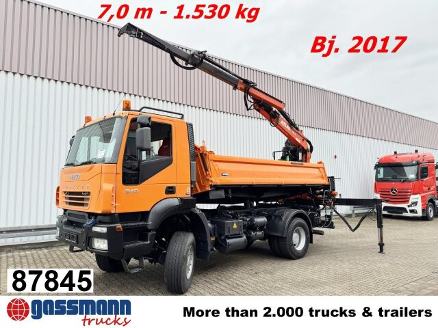 Iveco Trakker AD190T31W 4x4, absattelbarer Heckkran - Camião basculante, Camião grua: foto 1 Iveco Trakker AD190T31W 4x4, absattelbarer Heckkran - Camião basculante, Camião grua: foto 1