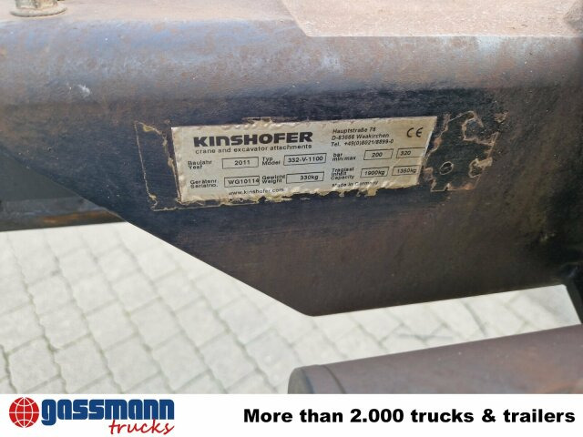 Kinshofer 332V -1100 Drehservo, Bj.2011 - Grampo: foto 3 Kinshofer 332V -1100 Drehservo, Bj.2011 - Grampo: foto 3