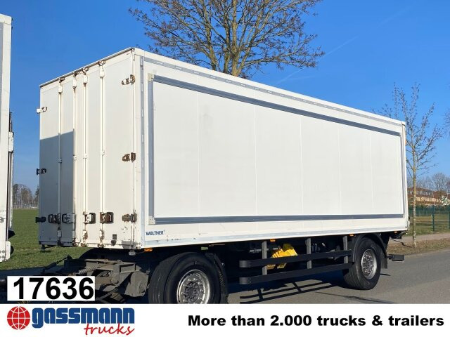 Kofferanhänger mit LBW, Durchladesystem - Reboque furgão: foto 1 Kofferanhänger mit LBW, Durchladesystem - Reboque furgão: foto 1