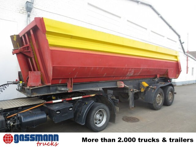 Kögel SKHL 18 Alu Rundmulde, 24 cbm, Blechboden - Semi-reboque basculante: foto 5 Kögel SKHL 18 Alu Rundmulde, 24 cbm, Blechboden - Semi-reboque basculante: foto 5