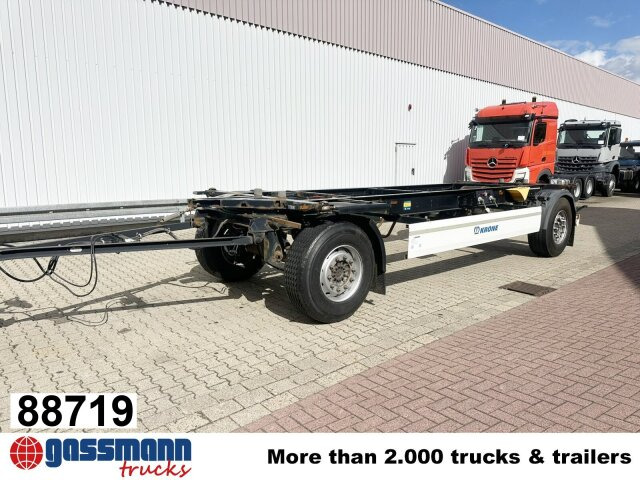 Krone AZW 18 - Reboque transportador de contêineres/ Caixa móvel: foto 1 Krone AZW 18 - Reboque transportador de contêineres/ Caixa móvel: foto 1