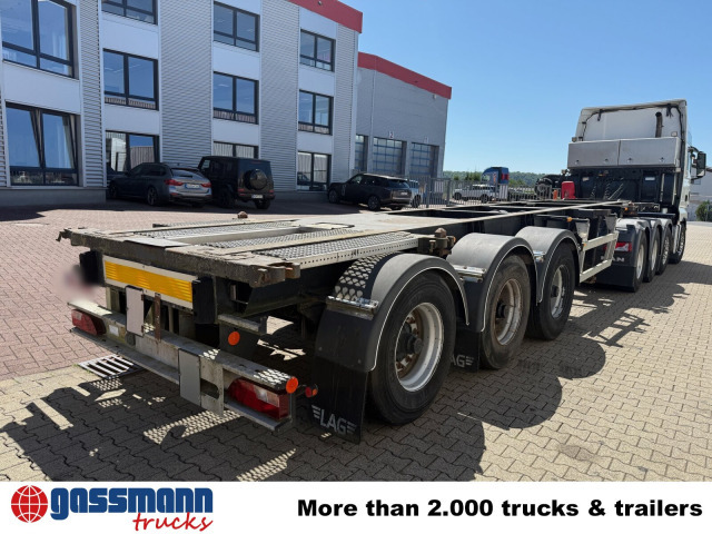 Semi-reboque transportador de contêineres/ Caixa móvel Lag 0-3-39 CD Containerchassis, 20ft und 30ft, ADR: foto 6