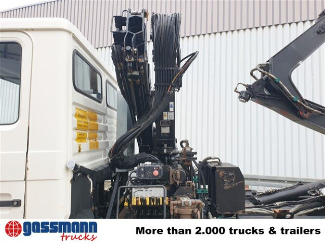 MAN 14.152 F 4x2 BB mit Kran Hiab 060-2 - Camião polibenne, Camião grua: foto 4 MAN 14.152 F 4x2 BB mit Kran Hiab 060-2 - Camião polibenne, Camião grua: foto 4