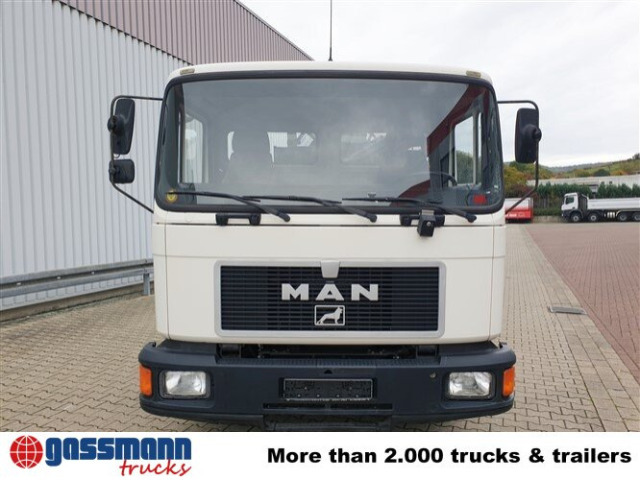 MAN 14.152 F 4x2 BB mit Kran Hiab 060-2 - Camião polibenne, Camião grua: foto 3 MAN 14.152 F 4x2 BB mit Kran Hiab 060-2 - Camião polibenne, Camião grua: foto 3