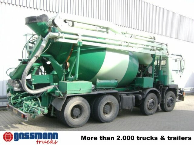 MAN 33.292 8x4 Mischer Stetter 7m³ mit Pumpe - Autobetoneira com bomba: foto 5 MAN 33.292 8x4 Mischer Stetter 7m³ mit Pumpe - Autobetoneira com bomba: foto 5