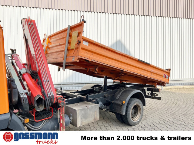 MAN 8.163 4x2 BB mit Kran Fassi F60A.23 - Camião basculante, Camião grua: foto 2 MAN 8.163 4x2 BB mit Kran Fassi F60A.23 - Camião basculante, Camião grua: foto 2