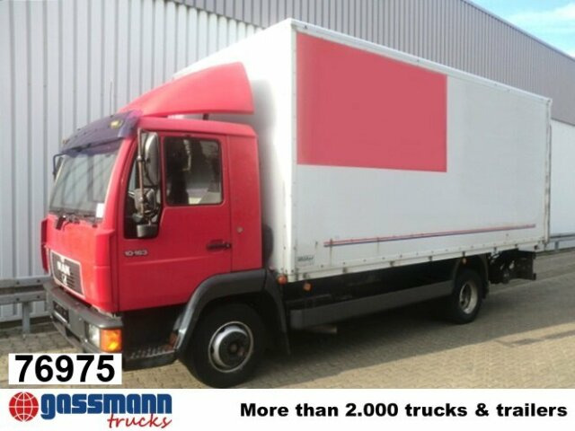 MAN L35 10.163 4x2 - Camião furgão: foto 1 MAN L35 10.163 4x2 - Camião furgão: foto 1