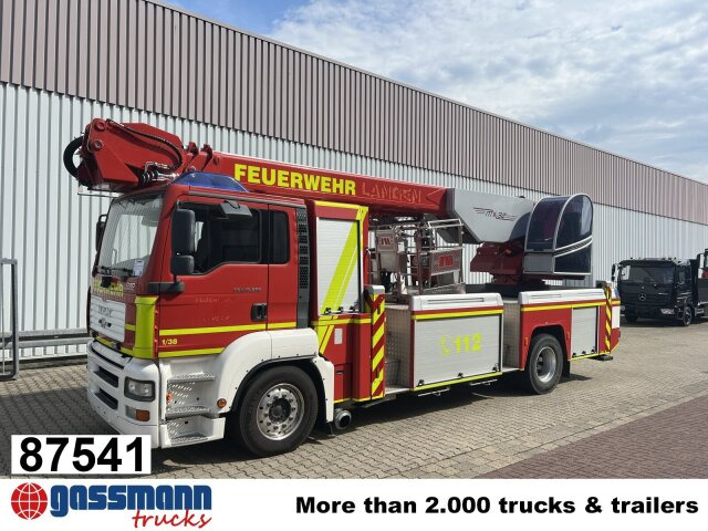 MAN TGA 18.350 4x2 Teleskopmast TM 32 Marte - Carro de bombeiro: foto 1 MAN TGA 18.350 4x2 Teleskopmast TM 32 Marte - Carro de bombeiro: foto 1