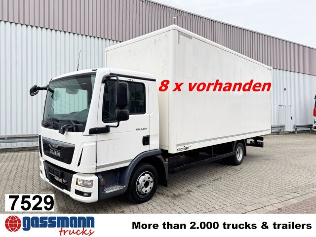 MAN TGL 8.150/180 4x2 BL, Möbelkoffer mit Rolltor - Camião furgão: foto 1 MAN TGL 8.150/180 4x2 BL, Möbelkoffer mit Rolltor - Camião furgão: foto 1