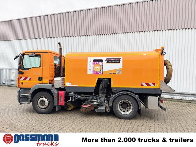 MAN TGM 18.250 4X2 BB, Kehrmaschine Brock SL200/2 - Varredora urbana: foto 2 MAN TGM 18.250 4X2 BB, Kehrmaschine Brock SL200/2 - Varredora urbana: foto 2