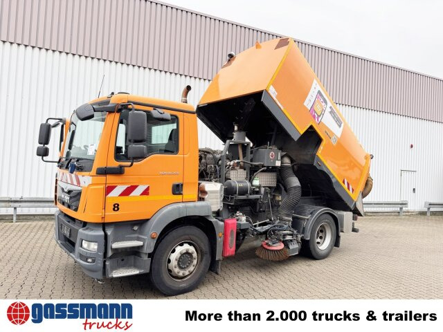 Varredora urbana MAN TGM 18.250 4X2 BB, Kehrmaschine Brock SL200/2: foto 8