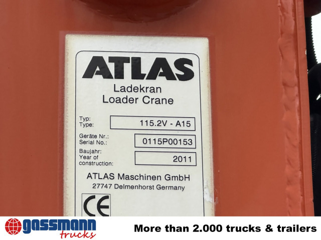 MAN TGM 18.290 4X4 BB, EEV, Heckkran Atlas AK - Camião basculante, Camião grua: foto 4 MAN TGM 18.290 4X4 BB, EEV, Heckkran Atlas AK - Camião basculante, Camião grua: foto 4