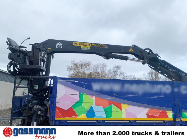 MAN TGM 18.290 4x2 BL, Heckkran Palfinger PK12001L, - Camião de caixa aberta/ Plataforma, Camião grua: foto 5 MAN TGM 18.290 4x2 BL, Heckkran Palfinger PK12001L, - Camião de caixa aberta/ Plataforma, Camião grua: foto 5