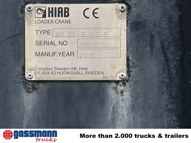 MAN TGM 18.290 4x2 LL, EEV, Kran Hiab XS 111 ES-3 - Camião basculante, Camião grua: foto 2 MAN TGM 18.290 4x2 LL, EEV, Kran Hiab XS 111 ES-3 - Camião basculante, Camião grua: foto 2