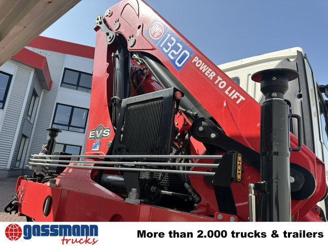 MAN TGM 18.320 4x2, Kran HMF 1320 K3, Funk - Camião basculante, Camião grua: foto 4 MAN TGM 18.320 4x2, Kran HMF 1320 K3, Funk - Camião basculante, Camião grua: foto 4