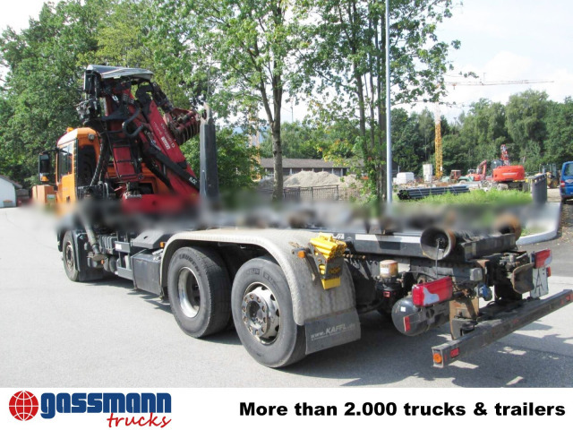 MAN TGS 26.400 6x2-4 BL, Lenk-/Liftachse, Kran - Camião polibenne, Camião grua: foto 3 MAN TGS 26.400 6x2-4 BL, Lenk-/Liftachse, Kran - Camião polibenne, Camião grua: foto 3