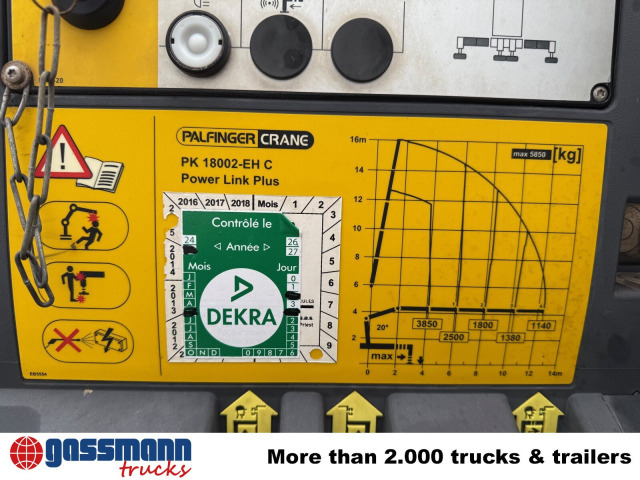 MAN TGS 33.400 6x4 BB, Navi, Heckkran PK18002-EH C, - Camião de caixa aberta/ Plataforma, Camião grua: foto 5 MAN TGS 33.400 6x4 BB, Navi, Heckkran PK18002-EH C, - Camião de caixa aberta/ Plataforma, Camião grua: foto 5