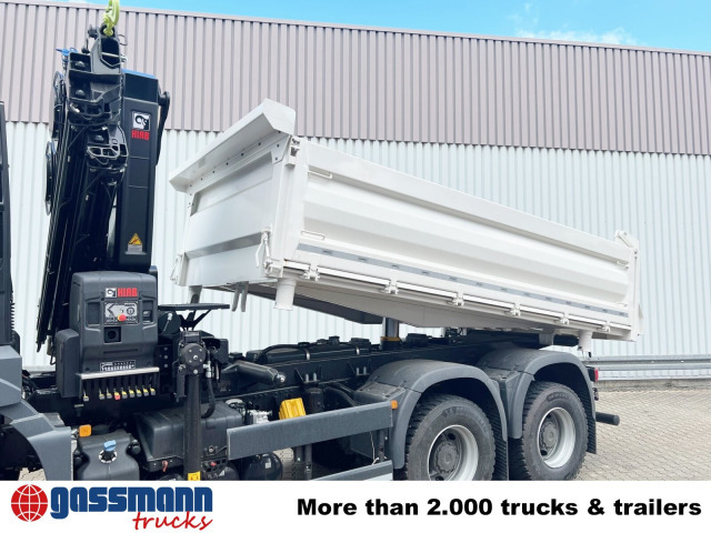 MAN TGS 33.430 6x6 BB CH mit Kran Hiab X-HiDuo 228 - Camião basculante, Camião grua: foto 3 MAN TGS 33.430 6x6 BB CH mit Kran Hiab X-HiDuo 228 - Camião basculante, Camião grua: foto 3