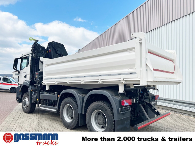 Camião basculante, Camião grua novo MAN TGS 33.430 6x6 BB CH mit Kran Hiab X-HiDuo 228: foto 14