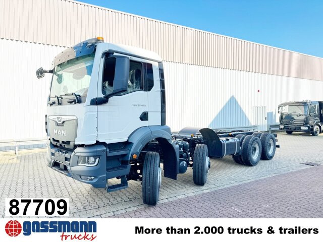 MAN TGS 35.480 8x6H BL CH, HydroDrive, Navi, - Camião chassi: foto 1 MAN TGS 35.480 8x6H BL CH, HydroDrive, Navi, - Camião chassi: foto 1