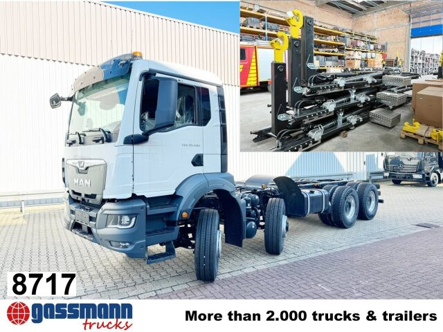 MAN TGS 35.480 8x6H BL CH, HydroDrive, Navi, - Camião polibenne: foto 1 MAN TGS 35.480 8x6H BL CH, HydroDrive, Navi, - Camião polibenne: foto 1