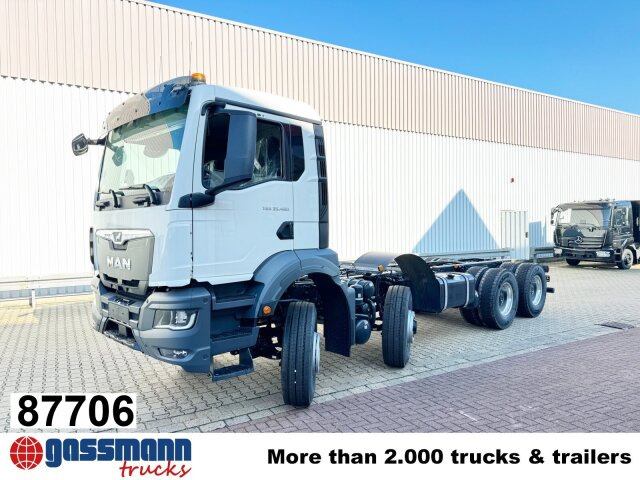 MAN TGS 35.480 8x6H BL CH, HydroDrive, Navi, - Camião chassi: foto 1 MAN TGS 35.480 8x6H BL CH, HydroDrive, Navi, - Camião chassi: foto 1