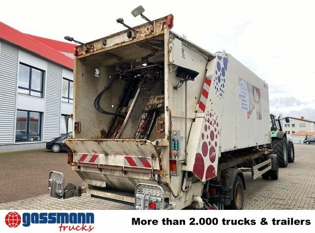 Caixa móvel para caminhão de lixo MEDIUM XL-Plus Müllsammelaufbau, 2 Kammern: foto 10