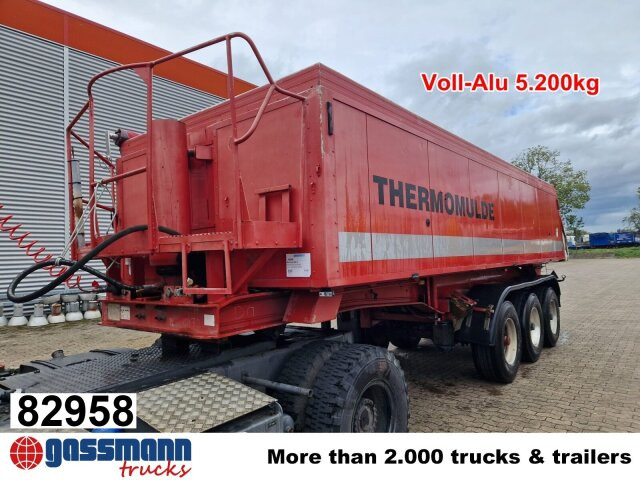 Meierling MSK 24 Voll-Alu Iso-Kastenmulde, ca. 25m³, 2x - Semi-reboque basculante: foto 1 Meierling MSK 24 Voll-Alu Iso-Kastenmulde, ca. 25m³, 2x - Semi-reboque basculante: foto 1