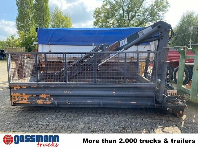 Meiller Abrollcontainer mit Kran Hiab 071 AW B3, ca. - Contentor ampliroll: foto 2 Meiller Abrollcontainer mit Kran Hiab 071 AW B3, ca. - Contentor ampliroll: foto 2