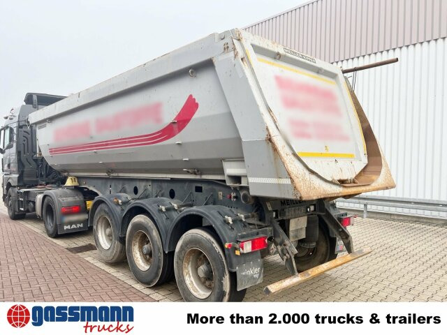 Meiller MHPS 12/27, Stahlmulde ca. 26m³, Liftachse - Semi-reboque basculante: foto 5 Meiller MHPS 12/27, Stahlmulde ca. 26m³, Liftachse - Semi-reboque basculante: foto 5